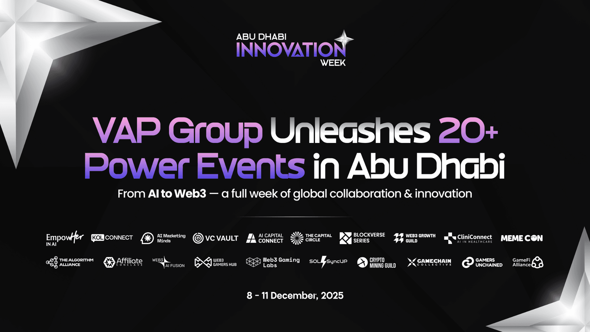 Abu Dhabi Innovation Week Key Info 2025 image