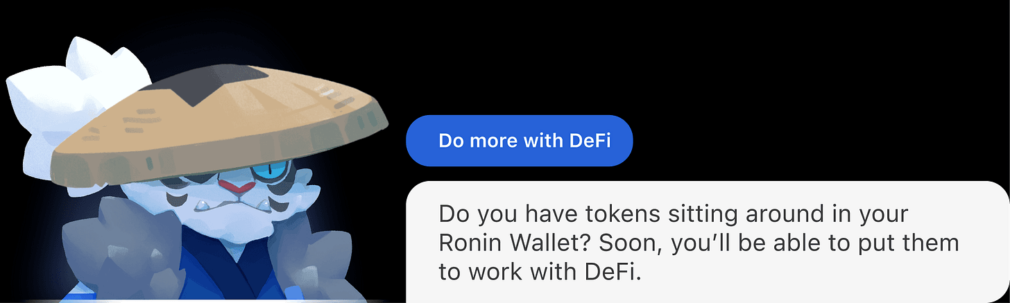 DeFi Expansion on Ronin Enhancing Gaming