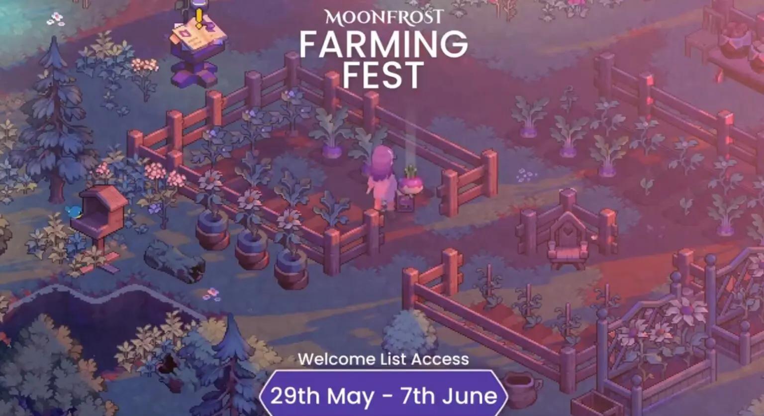 Moonfrost Gaming Event Farming Fest Kicks Off May 29th image