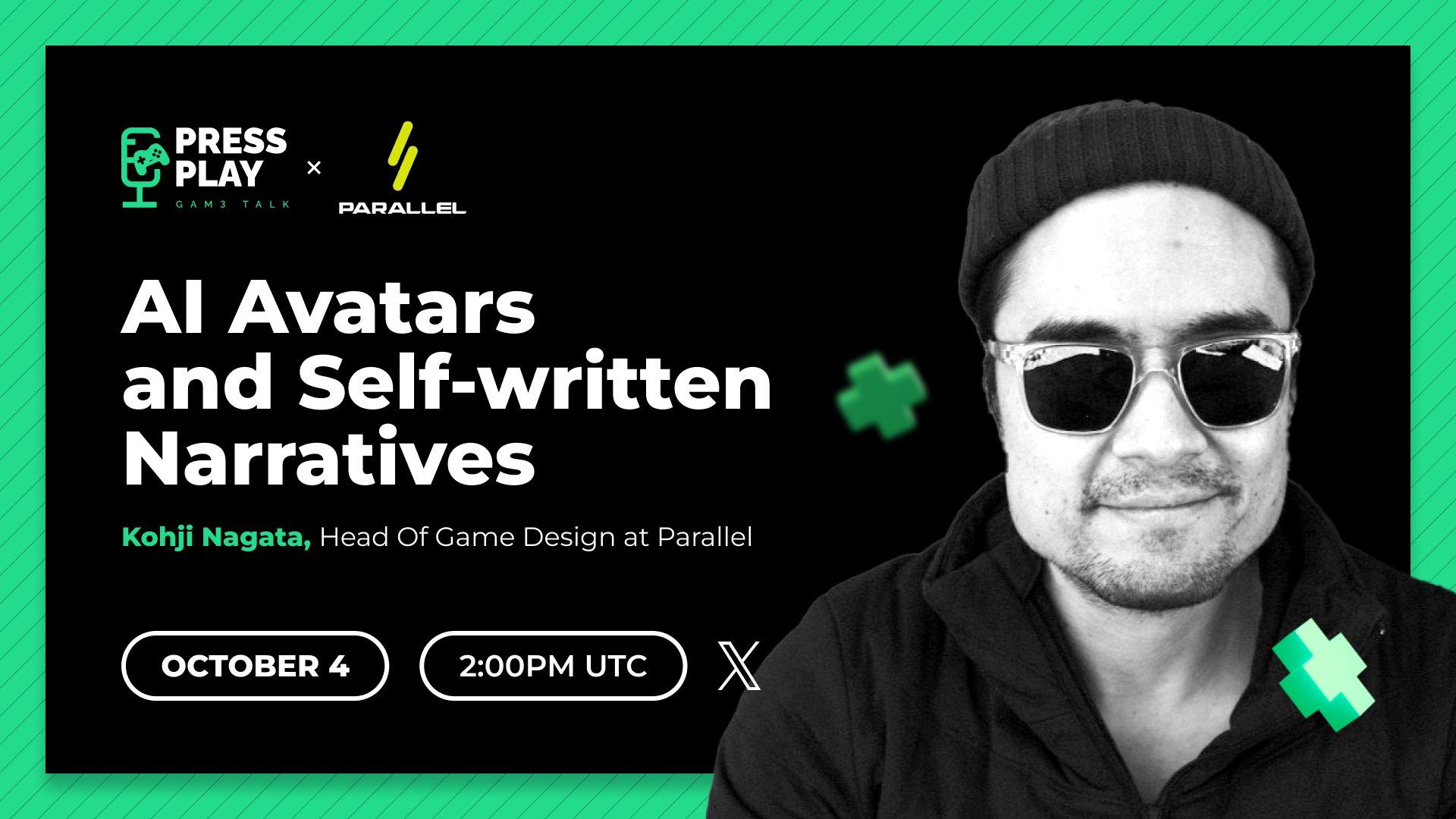 Games with AI Avatars and Self-written Narratives with Parallel Studios  image
