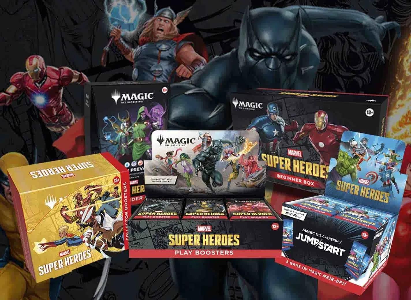 Marvel Super Heroes booster box