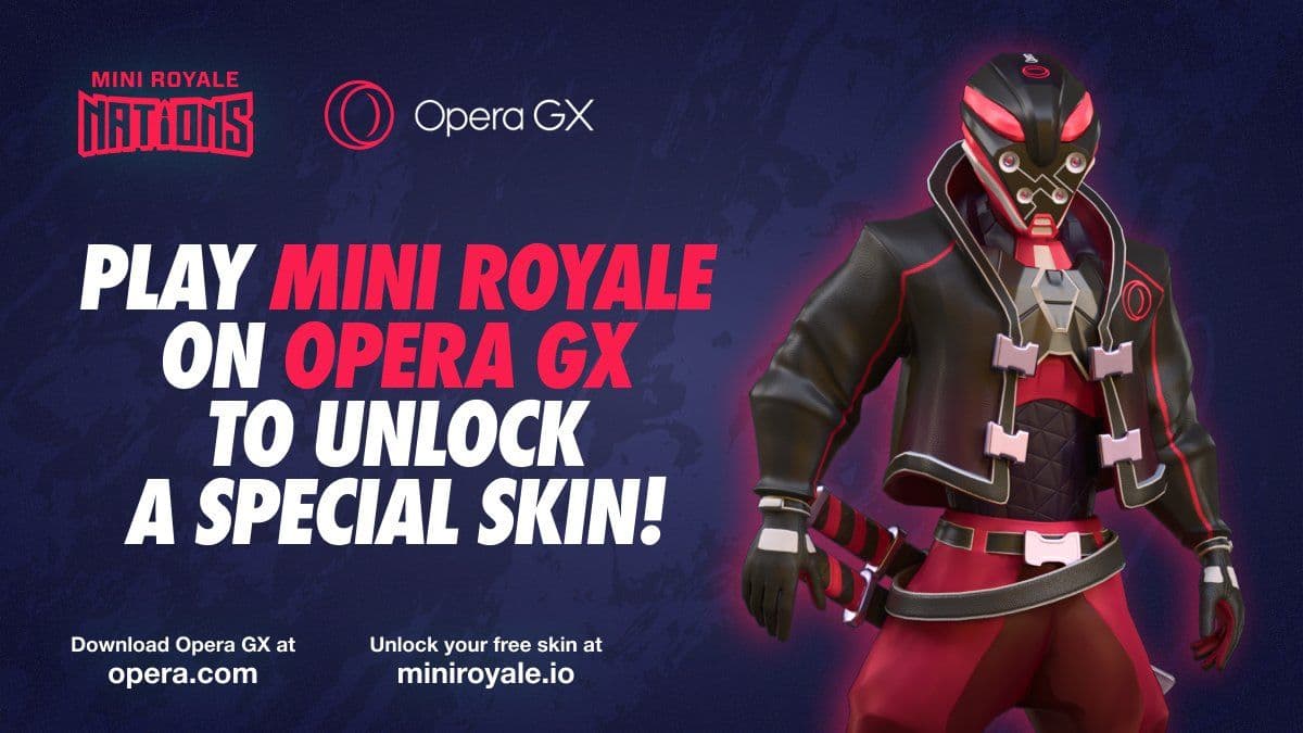 Mini Royale Partners with Opera GX to Offer Exclusive Free Skin image
