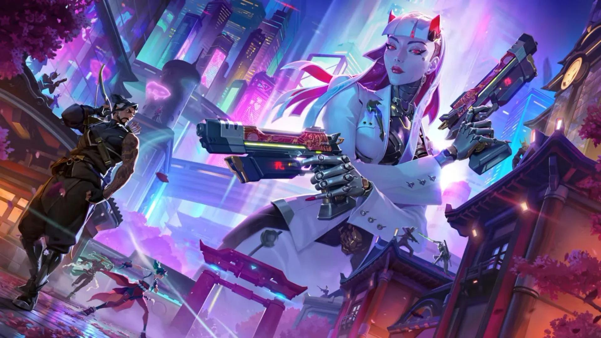 Overwatch Season 3 Shion Hero, Neon Junction Map and Events image