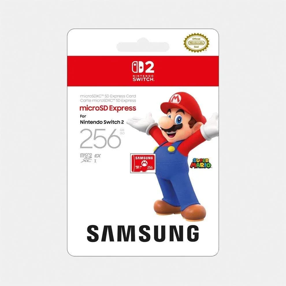 Samsung microSD Express Card for Switch 2 Drops to $39.99 at Prime Day image
