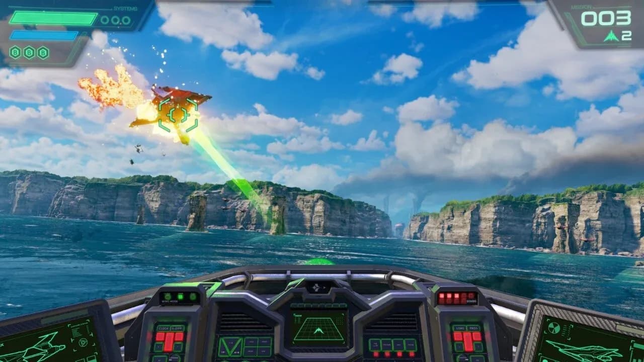 Star Fox Arwing gameplay