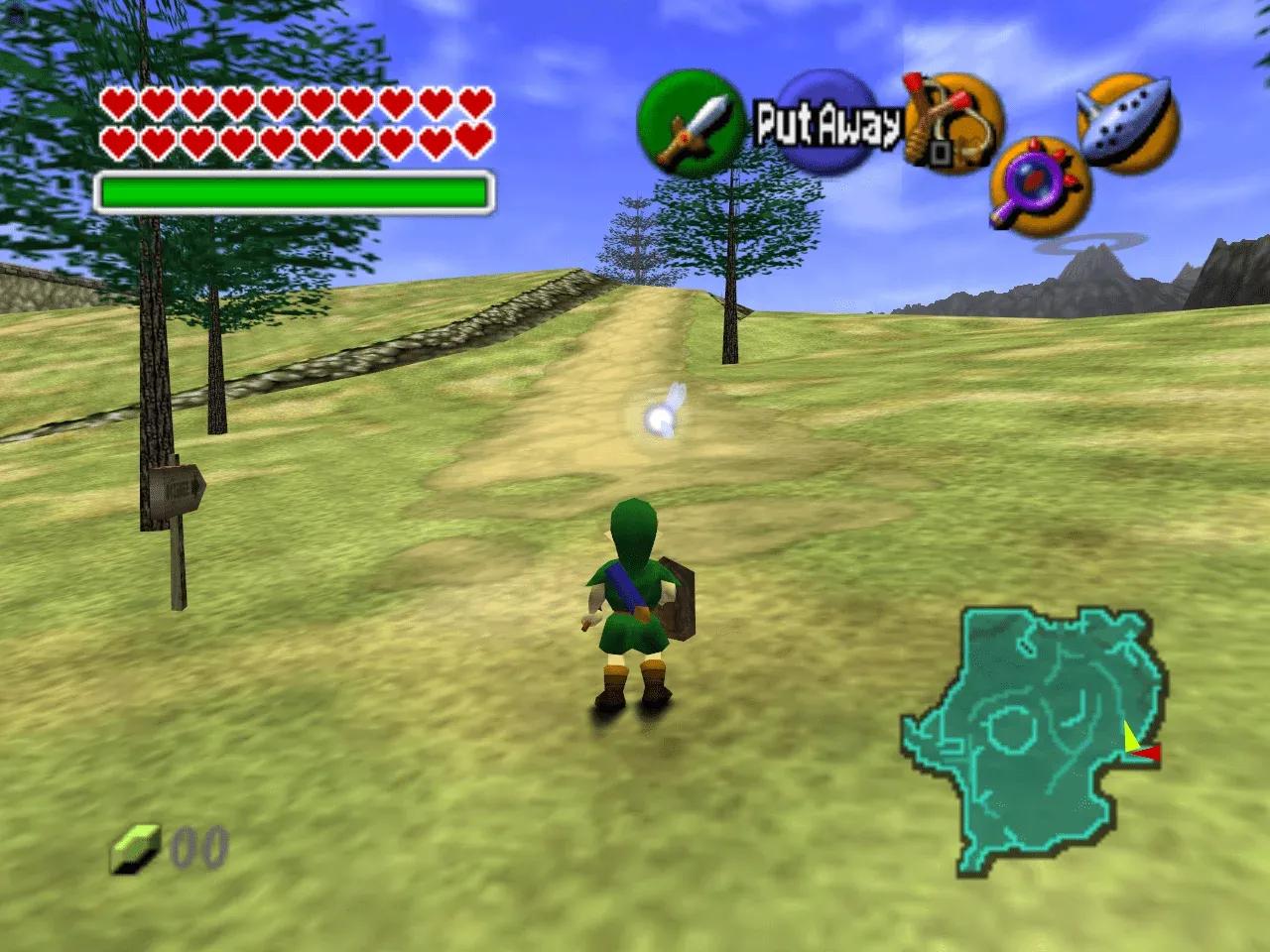 Ocarina of Time's iconic world