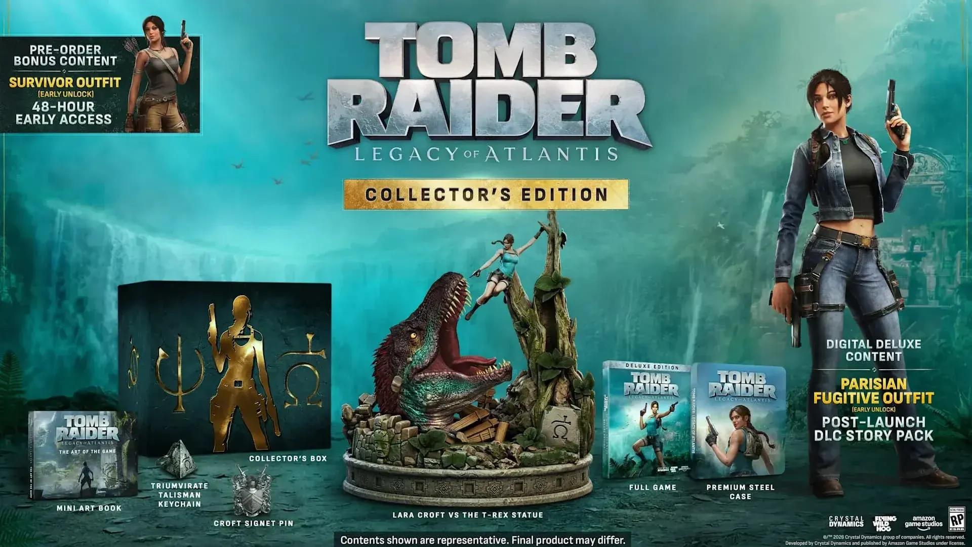 Tomb Raider: Legacy of Atlantis preorders go live across all platforms image