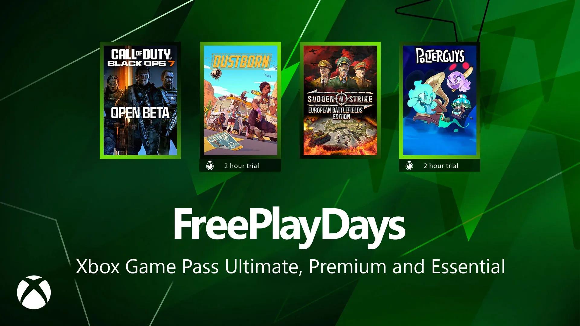 Xbox Free Play Days July 16-20: All Free Games Listed image